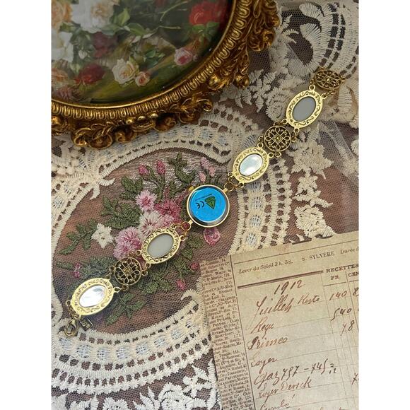 Handmade Vintage Rose Bracelet Watch | One-of-a-Kind Repurposed Unique Timepiece main image 7